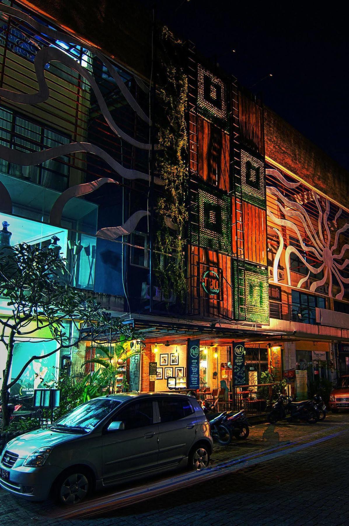 Nau Here Hostel Kuta Lombok Eksteriør billede